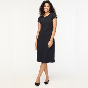 NWT J.Crew Short-sleeve midi slip dress, size 12, BV647